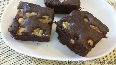 Recepta de cuina de Brownie de Xocolata nous i avellanes