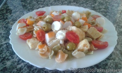 Amanida de Pasta amb Truita