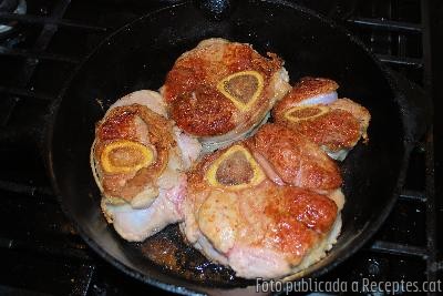 Recepta de cuina de Ossobuco de gall d'indi