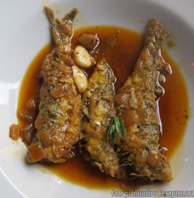 Recepta de cuina de Sardines en escabetx