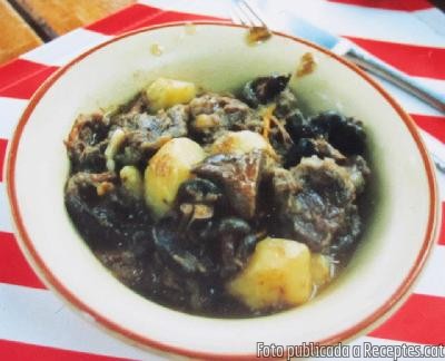 Civet de Porc Senglar amb patates