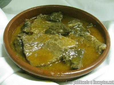 Recepta de cuina de Vedella amb bolets