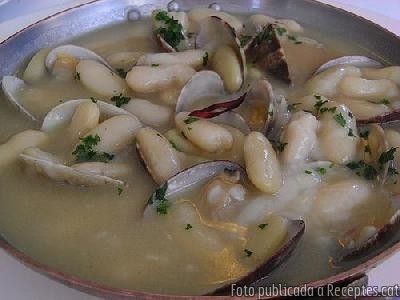 Mongetes amb cloïsses