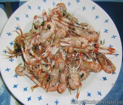 Recepta de cuina de Escamarlans de platja saltejats