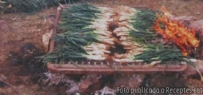 Recepta de cuina de Calçots a la brasa i calçotada