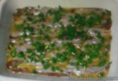 Recepta de cuina de Anxoves marinades