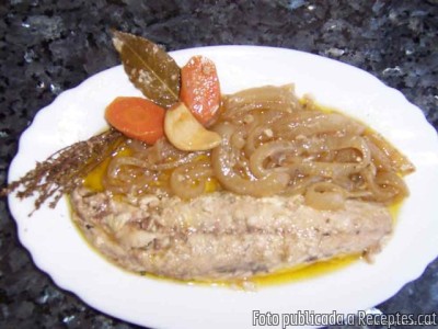 Recepta de cuina de Caballa en escabeche