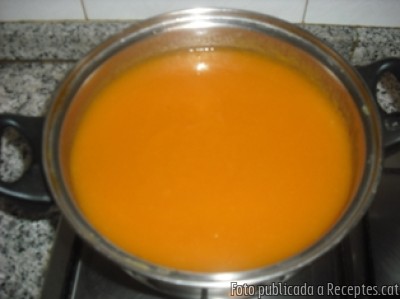 Recepta de cuina de Crema de carbassa