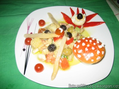 Recepta de cuina de Ensalada de verano