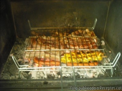 Recepta de cuina de Parrillada, escalivada i patates al caliu