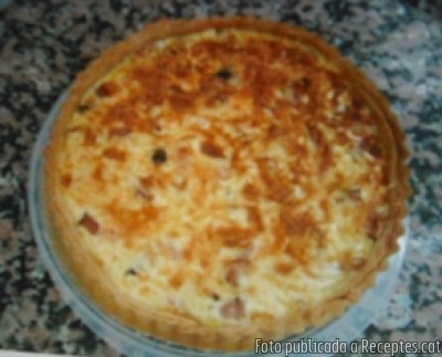 Recepta de cuina de Quiche de salmó