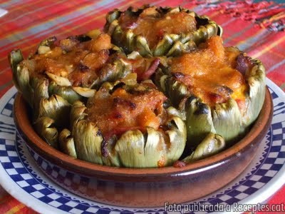 Recepta de cuina de Alcachofas rellenas