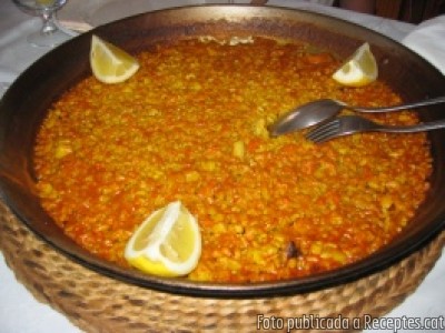 Recepta de cuina de Arroz a banda