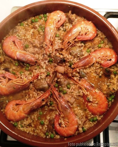 Recepta de cuina de Arròs a la cassola