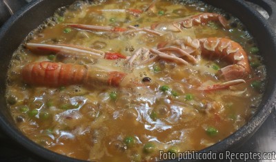 Recepta de cuina de Arròs de peix a la catalana