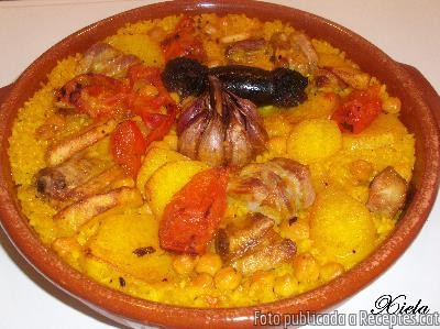Recepta de cuina de Arroz al horno
