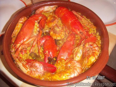Arroz con bogavante
