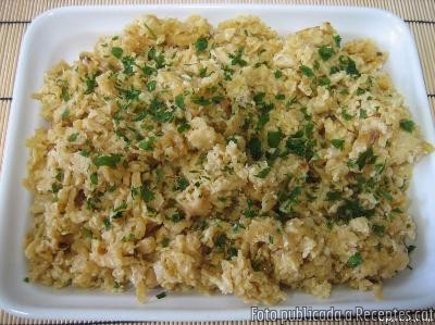 Bacallà daurat (Bacalhau dourado)