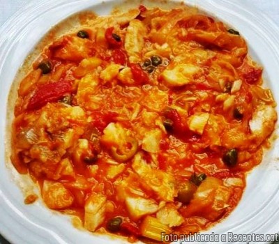 Recepta de cuina de Bacallà a la mexicana