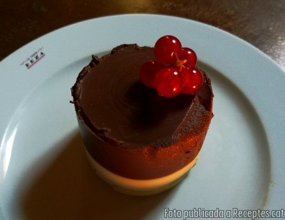 Recepta de cuina de Bavaroise de llima - llimona i xocolata