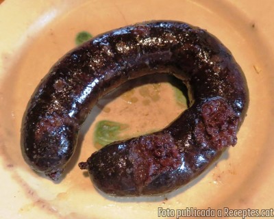 Botifarra negra a la graella