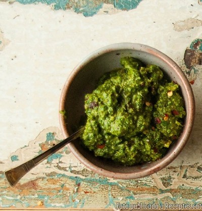 Pesto de créixens