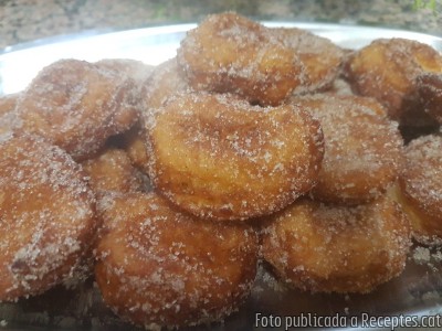 Recepta de cuina de Bunyols de poma