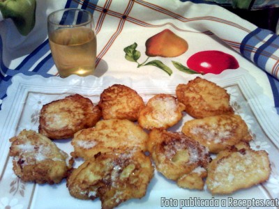 Recepta de cuina de Bunyols dolços de patata