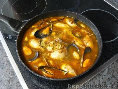 Recepta de cuina de Calamars farcits de musclos