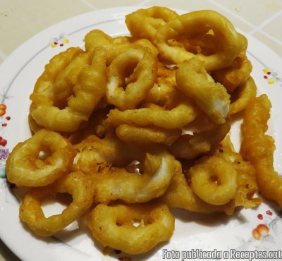 Recepta de cuina de Calamars a la romana