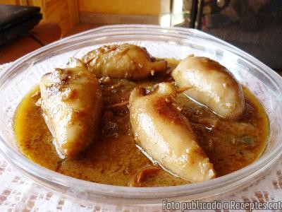 Recepta de cuina de Calamares rellenos