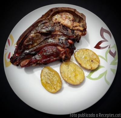 Recepta de cuina de Cap de corder al forn