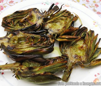 Recepta de cuina de Carxofes a la brasa