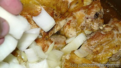 Recepta de cuina de Pollastre rostit amb castanyes