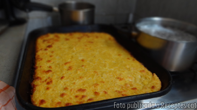 Recepta de cuina de Coca de blat de moro