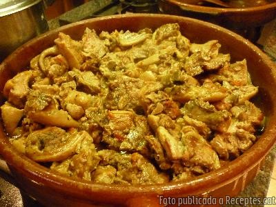 Recepta de cuina de Cochinillo a la Cazuela