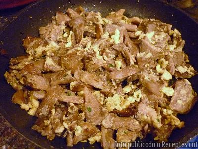 Recepta de cuina de Revuelto de Girgola