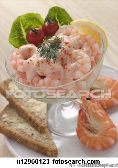 Recepta de cuina de Coctel de gambes