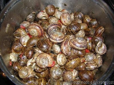 Recepta de cuina de Caragols amb samfaina