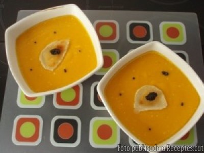 Recepta de cuina de Crema de calabaza