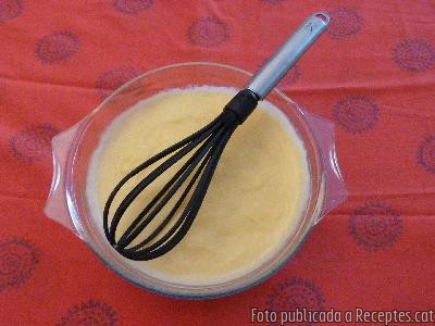 Recepta de cuina de Crema pastissera