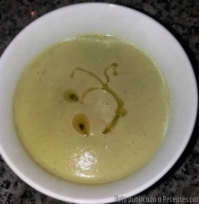 Recepta de cuina de Crema de bròquils i porro
