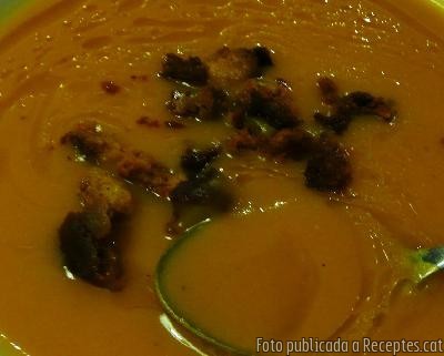 Recepta de cuina de Sopa de carbassa
