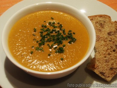 Recepta de cuina de Crema freda de carbassó