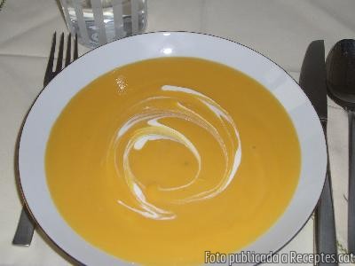 Crema de carabassa