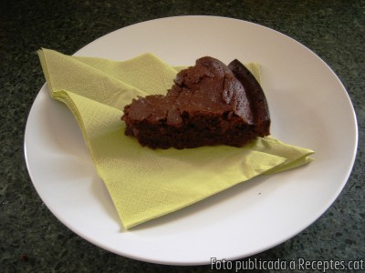 Recepta de cuina de Pastís cremós de xocolata