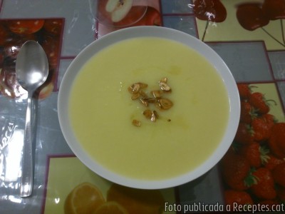 Recepta de cuina de Crema de porros