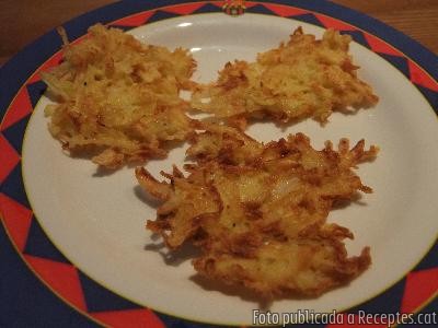 Recepta de cuina de Latkes de patata