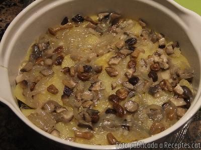 Recepta de cuina de Tartiflette (vegetariana)