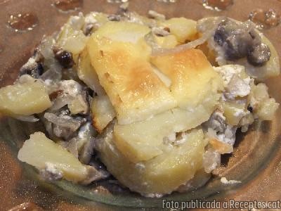 Recepta de cuina de Tartiflette (vegetariana)